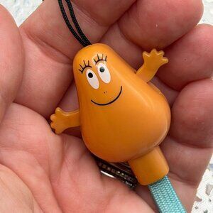 Vintage Fidget Barbapapa Pink & Blue Phone Strap Keychain/Phone Charm from Japan